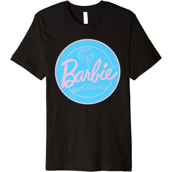 Barbie  Summer of Palm Trees Premium TShirtBlack