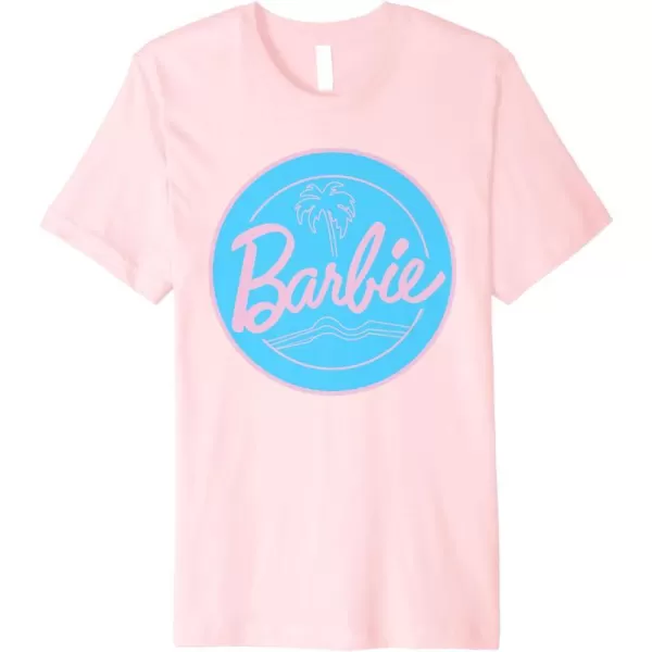 Barbie  Summer of Palm Trees Premium TShirtPink