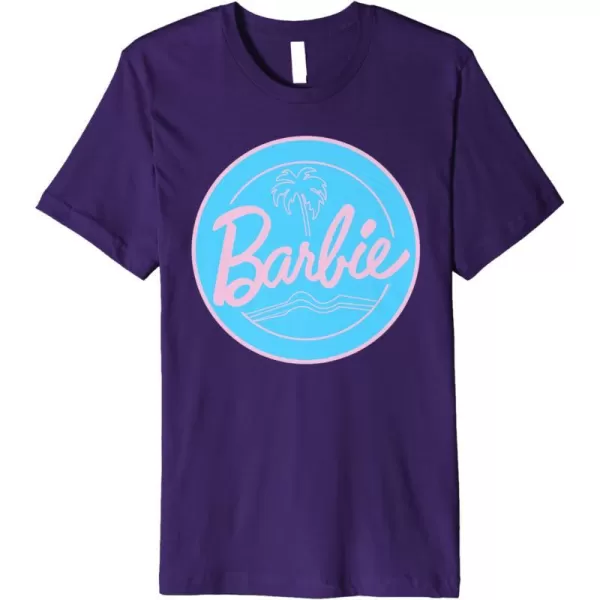 Barbie  Summer of Palm Trees Premium TShirtPurple