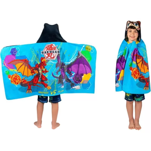 Barbie BathPoolBeach Soft Cotton Terry Hooded Towel Wrap 24 in x 50 in By Franco Kids24 in x 50 in Blue