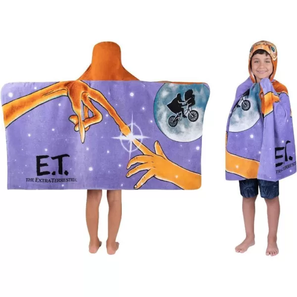 Barbie BathPoolBeach Soft Cotton Terry Hooded Towel Wrap 24 in x 50 in By Franco Kids24 in x 50 in Et the Extra Terrestrial