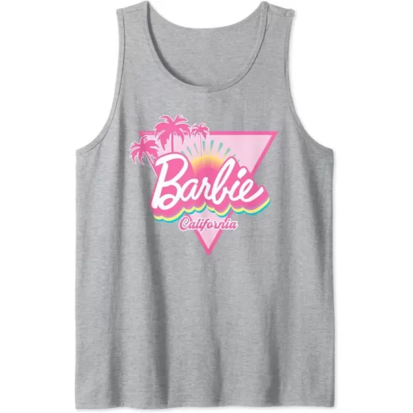 Barbie California Tank TopHeather Grey