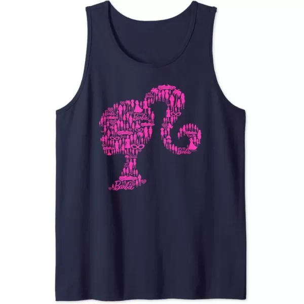 Barbie Classic Silhouette Tank TopNavy Blue