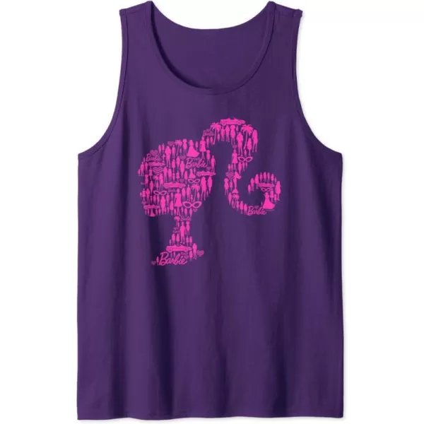 Barbie Classic Silhouette Tank TopPurple