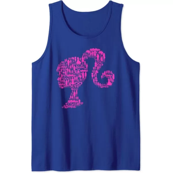 Barbie Classic Silhouette Tank TopRoyal Blue