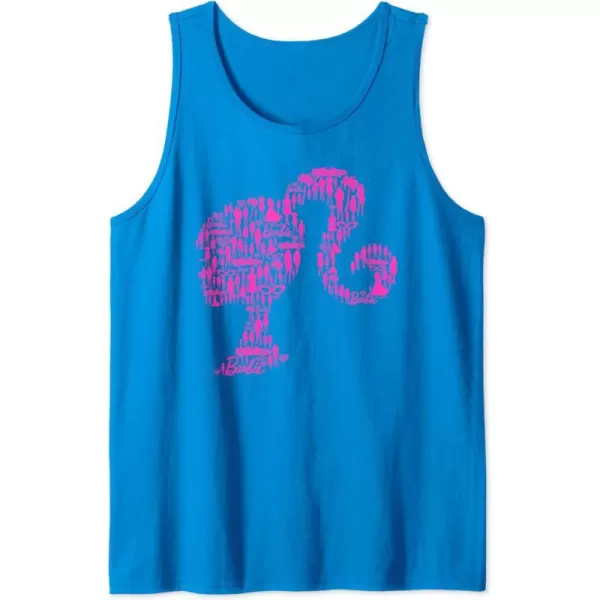 Barbie Classic Silhouette Tank TopSapphire Blue