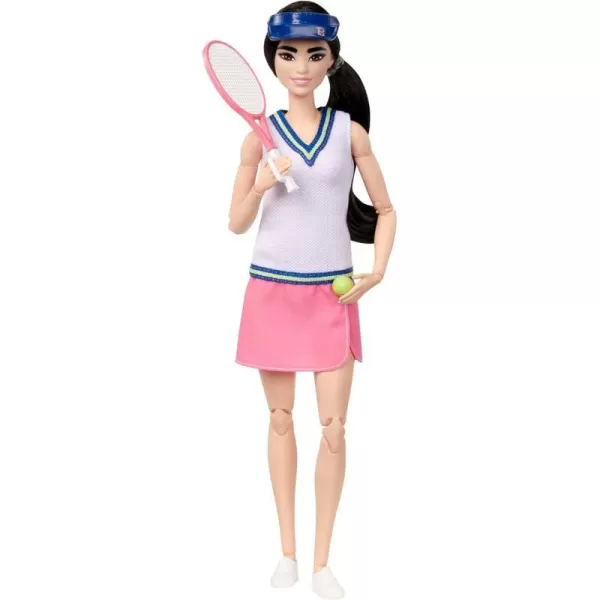 Barbie Doll amp Accessories Career Tennis Player Doll with Racket and Ball 22 InchBarbie Doll amp Accessories Career Tennis Player Doll with Racket and Ball 22 Inch