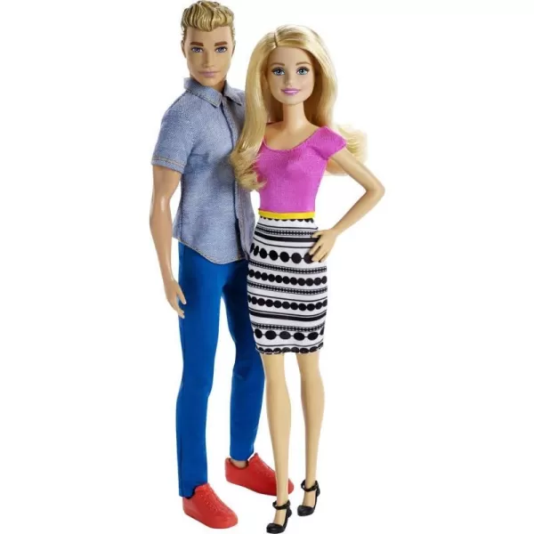 Barbie Dolls Barbie and Ken Doll 2Pack Featuring Blonde Hair and Bright Colorful Clothes Kids Toys Amazon ExclusiveBarbie Dolls Barbie and Ken Doll 2Pack Featuring Blonde Hair and Bright Colorful Clothes Kids Toys Amazon Exclusive