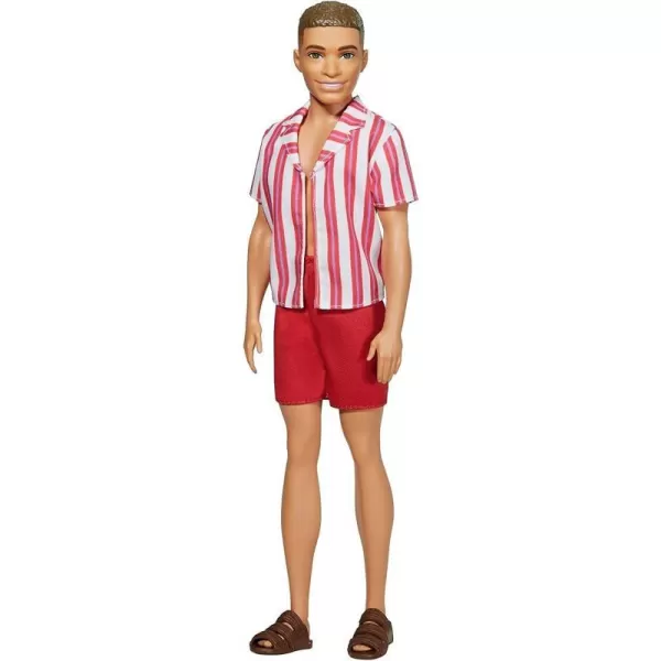 Barbie Ken 60th Anniversary Doll 1 in Throwback Beach Look with Swimsuit amp Sandals for Kids 3 to 8 Years OldBarbie Ken 60th Anniversary Doll 1 in Throwback Beach Look with Swimsuit amp Sandals for Kids 3 to 8 Years Old