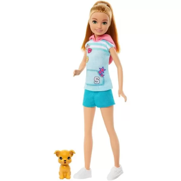 Barbie Ligaya Doll with Pet Dog from and Stacie to The Rescue Movie Toys Dark Hair DollStacie