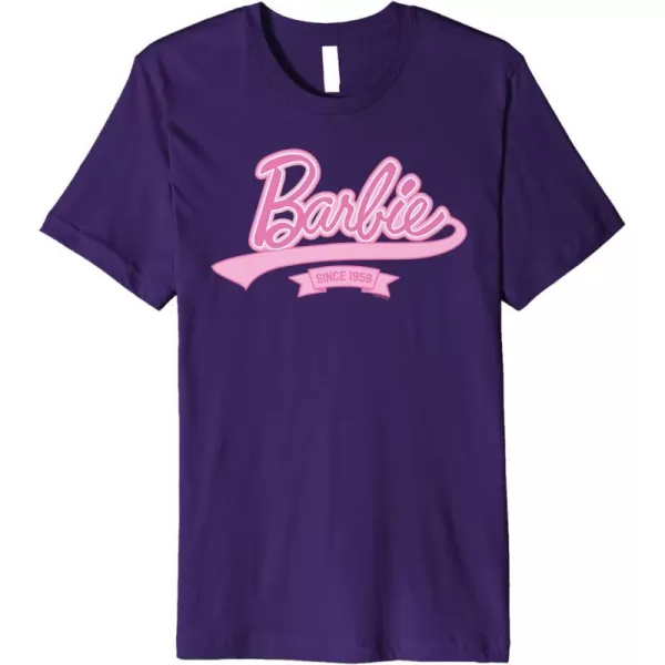 Barbie Logo  Since 1959 Premium TShirtPurple