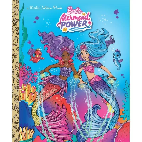 Barbie Mermaid Power Little Golden Book BarbieBarbie Mermaid Power Little Golden Book Barbie