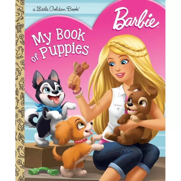 Barbie My Book of Puppies Barbie Little Golden BookBarbie My Book of Puppies Barbie Little Golden Book