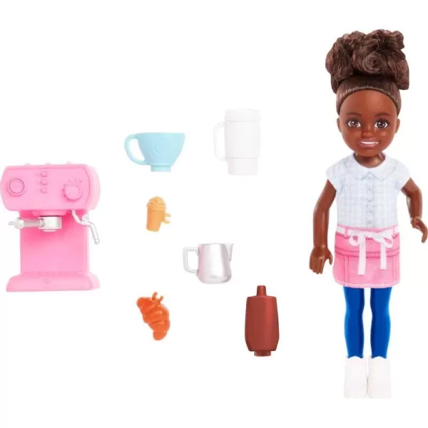 Barbie Toys Chelsea Doll and Accessories Lifeguard Set Chelsea Can Be Can Be Small Doll with 6 CareerThemed PiecesKids Multicolor