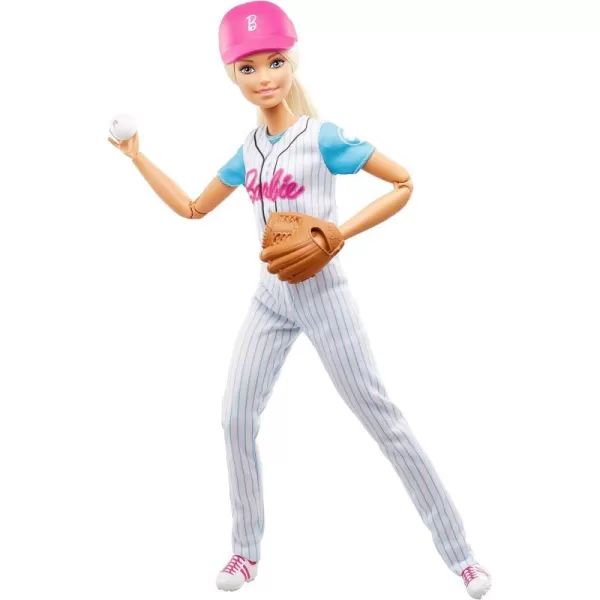 Barbie UltraFlexible Baseball Doll with MittBarbie UltraFlexible Baseball Doll with Mitt