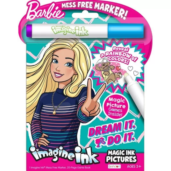 Bendon 74732 Barbie Imagine Ink Magic Ink PicturesMulticolorBendon 74732 Barbie Imagine Ink Magic Ink PicturesMulticolor