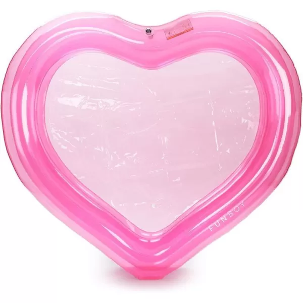 FUNBOY amp Malibu Barbie Luxury Inflatable Summer Dream Kiddie Pool Perfect For A Summer Pool Party MediumPink Heart