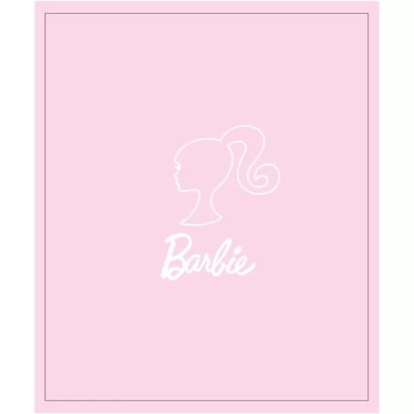 Franco Kids Bedding Super Soft Micro Raschel Throw 46 in x 60 in Barbie50 in x 60 in Barbie Luxe