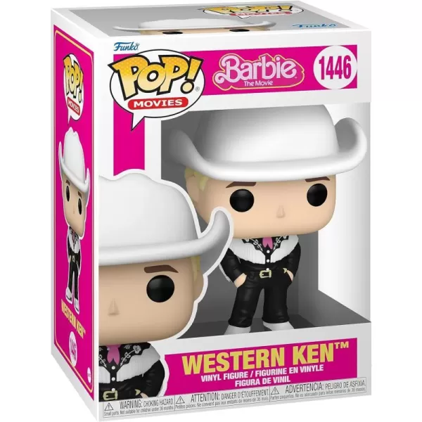 Funko Pop Movies Barbie  Western KenFunko Pop Movies Barbie  Western Ken