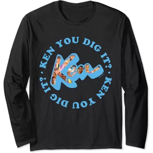 Ken  Ken You Dig It Long Sleeve TShirtBlack