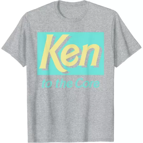 Ken  Ken to the Core TShirtHeather Grey