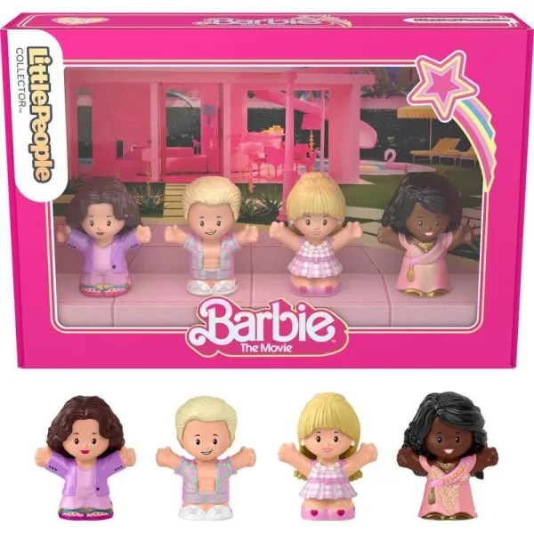 Little People Collector Barbie The Movie Special Edition Set in Display Gift Package for Adults amp Fans 4 FiguresLittle People Collector Barbie The Movie Special Edition Set in Display Gift Package for Adults amp Fans 4 Figures