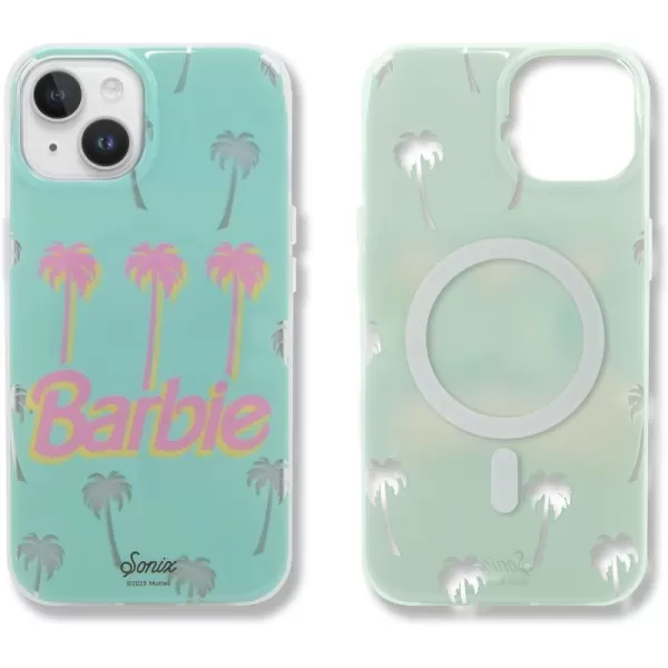 Sonix x Barbie Case for iPhone 14 and iPhone 13  Compatible with MagSafe  10ft Drop Tested  Totally BarbieiPhone 14  iPhone 13 Barbie  Palm Paradise