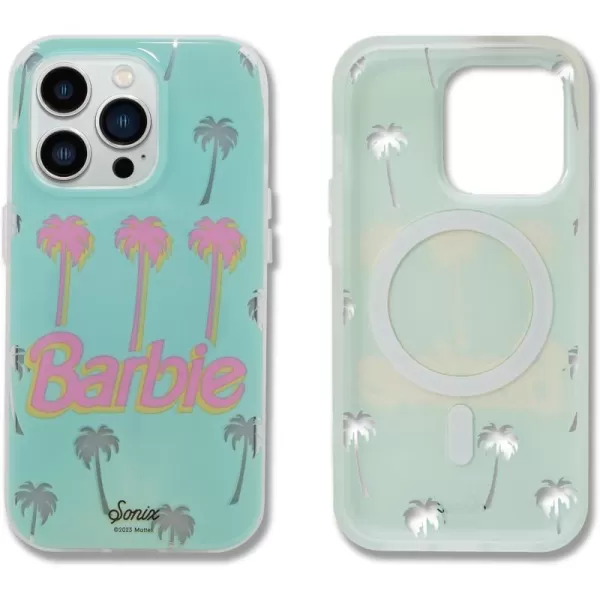 Sonix x Barbie Case for iPhone 14 and iPhone 13  Compatible with MagSafe  10ft Drop Tested  Totally BarbieiPhone 14 Pro Barbie  Palm Paradise