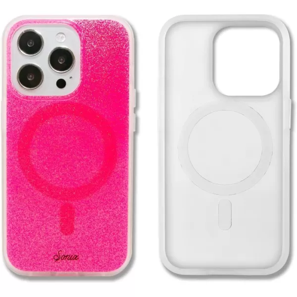 Sonix x Barbie Case for iPhone 14 and iPhone 13  Compatible with MagSafe  10ft Drop Tested  Totally BarbieiPhone 14 Pro Pink Punch