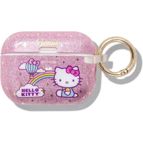 Sonix x Barbie Hard AirPods Pro Case with Keychain for AirPods Pro Palm ParadiseRainbow