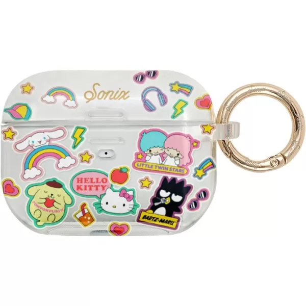 Sonix x Barbie Hard AirPods Pro Case with Keychain for AirPods Pro Palm ParadiseStickers Party