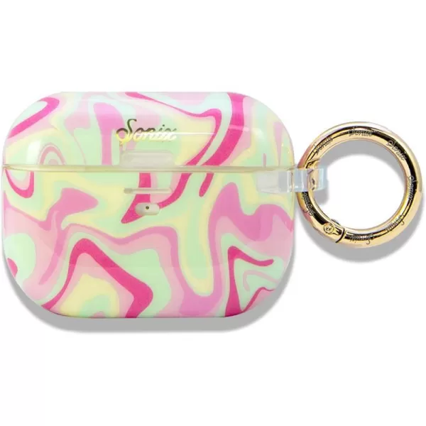 Sonix x Barbie Hard AirPods Pro Case with Keychain for AirPods Pro Palm ParadiseStrawberry Matcha