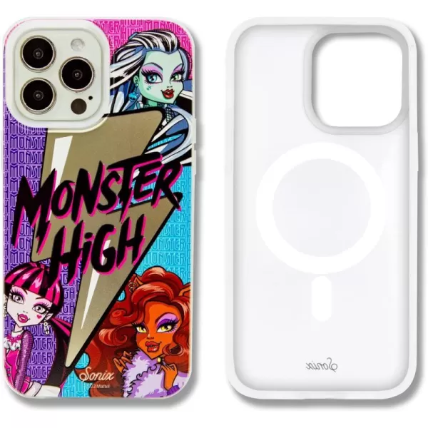 Sonix x Barbie Phone Case for iPhone 13 Pro Max  12 Pro Max  Compatible with MagSafe  10ft Drop Tested  Vintage BarbieMonster High Characters