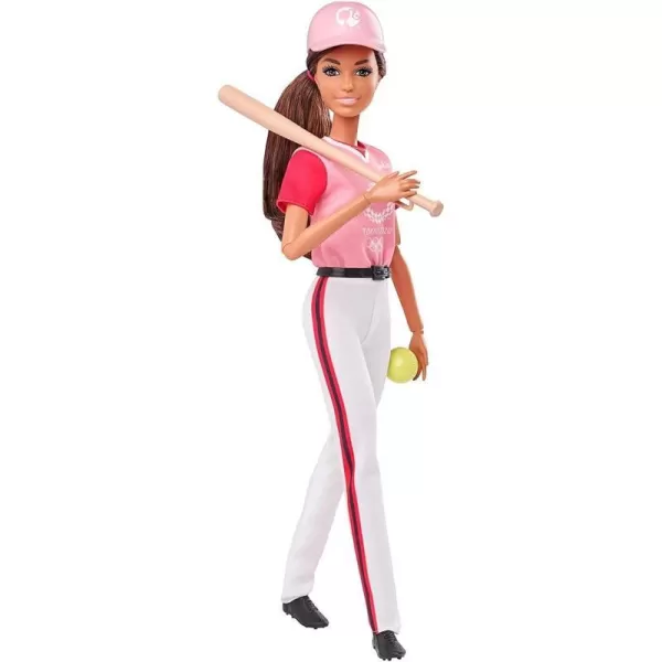 Tokyo 2020 Olympic Barbie Softball Doll Set  Uniform Jacket Medal amp Accessories for Ages 3Tokyo 2020 Olympic Barbie Softball Doll Set  Uniform Jacket Medal amp Accessories for Ages 3