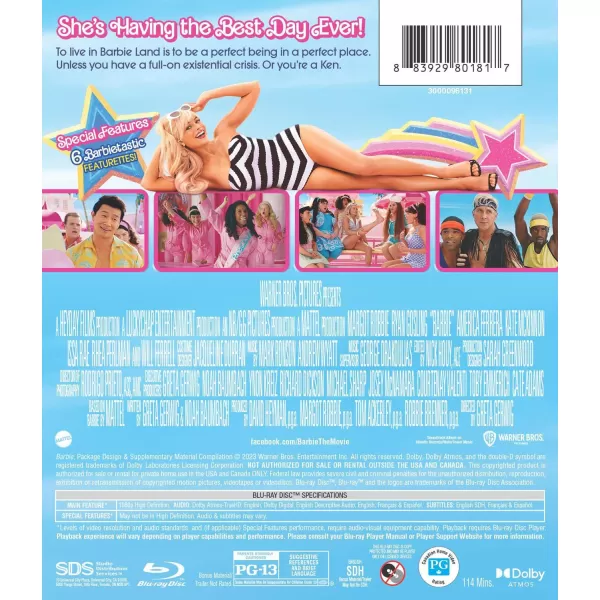 Barbie Bluray