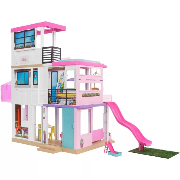 Barbie DreamHouse Doll House Playset with 75 Toy Furniture ampamp Accessories 10 Play Areas Lights ampamp Sounds WheelchairAccessible Elevator Amazon ExclusiveDreamhouse