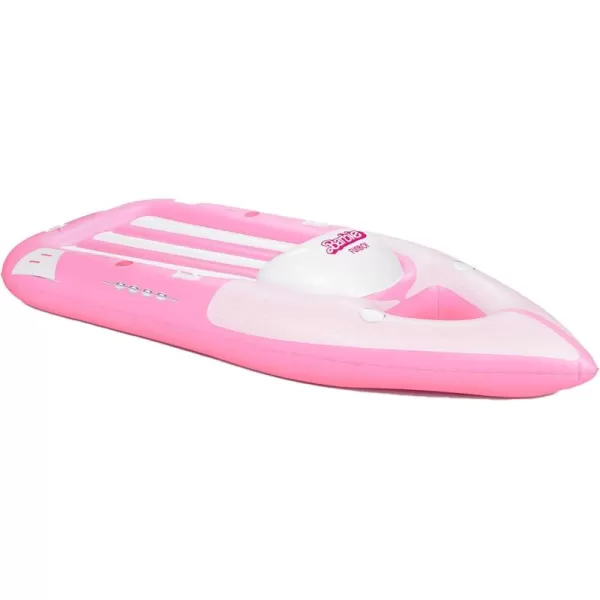 Barbie The Movie ampamp FUNBOY Inflatable Pool Floats Perfect for a Summer Pool Party and EntertainmentSpeed Boat Float