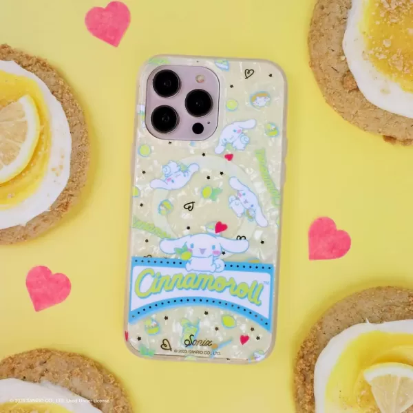 imageSonix x Barbie Case for iPhone 14 and iPhone 13  Compatible with MagSafe  10ft Drop Tested  Palm ParadiseCinnamoroll Lemon  Sweets