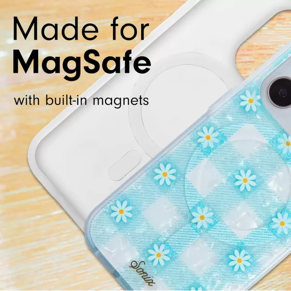 imageSonix x Barbie Case for iPhone 14 and iPhone 13  Compatible with MagSafe  10ft Drop Tested  Palm ParadiseDaisy Chain