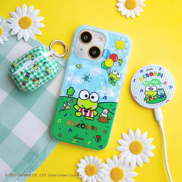 imageSonix x Barbie Case for iPhone 14 and iPhone 13  Compatible with MagSafe  10ft Drop Tested  Palm ParadiseHK Keroppi Balloons