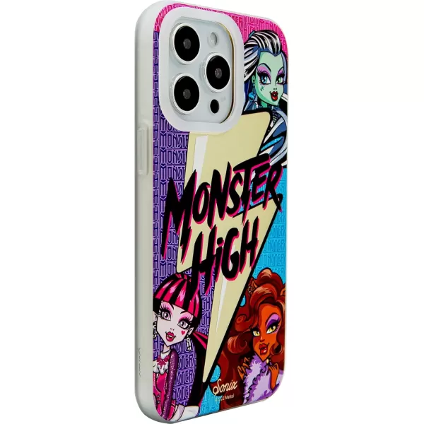 imageSonix x Barbie Case for iPhone 14 and iPhone 13  Compatible with MagSafe  10ft Drop Tested  Palm ParadiseMonster High Characters