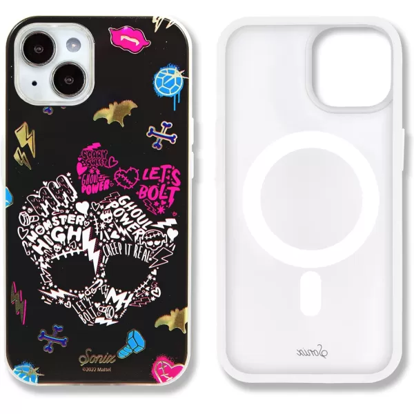 imageSonix x Barbie Case for iPhone 14 and iPhone 13  Compatible with MagSafe  10ft Drop Tested  Palm ParadiseMonster High Lets Bolt