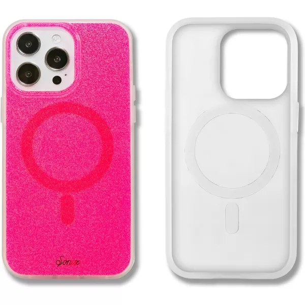 imageSonix x Barbie Case for iPhone 14 and iPhone 13  Compatible with MagSafe  10ft Drop Tested  Palm ParadisePink Punch