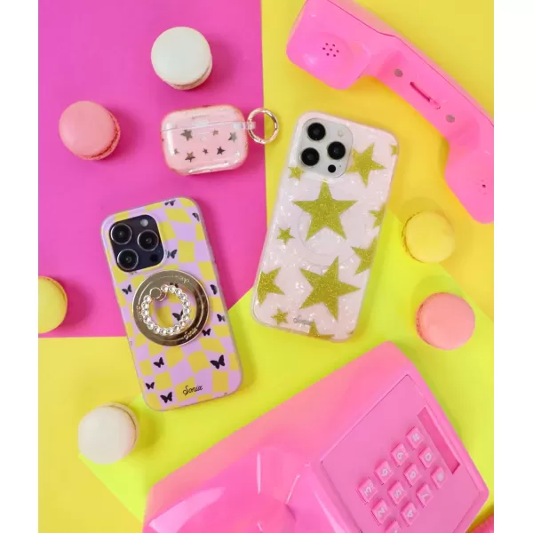 imageSonix x Barbie Case for iPhone 14 and iPhone 13  Compatible with MagSafe  10ft Drop Tested  Palm ParadiseStarry Tort