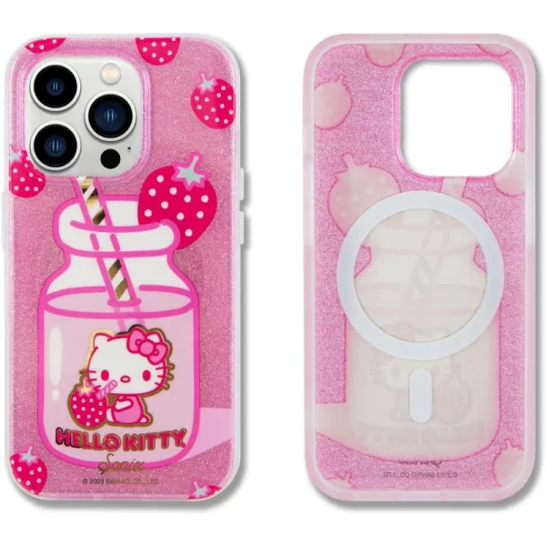 imageSonix x Barbie Case for iPhone 14 and iPhone 13  Compatible with MagSafe  10ft Drop Tested  Palm ParadiseHK Strawberry Milk