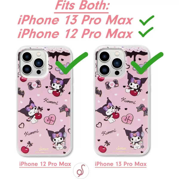 imageSonix x Barbie Phone Case for iPhone 13 Pro Max  12 Pro Max  Compatible with MagSafe  10ft Drop Tested  Totally BarbieKuromi