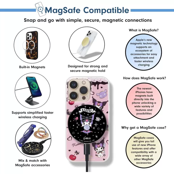 imageSonix x Barbie Phone Case for iPhone 13 Pro Max  12 Pro Max  Compatible with MagSafe  10ft Drop Tested  Totally BarbieKuromi