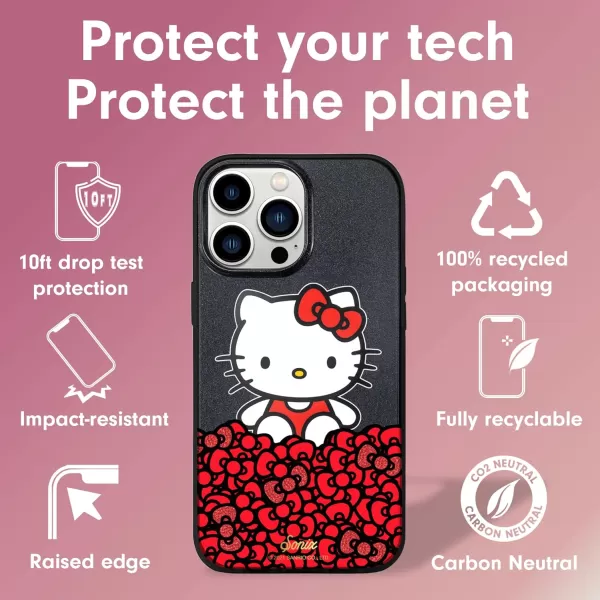 imageSonix x Barbie Phone Case for iPhone 13 Pro Max  12 Pro Max  Compatible with MagSafe  10ft Drop Tested  Totally BarbieSanrio  Classic Hello Kitty