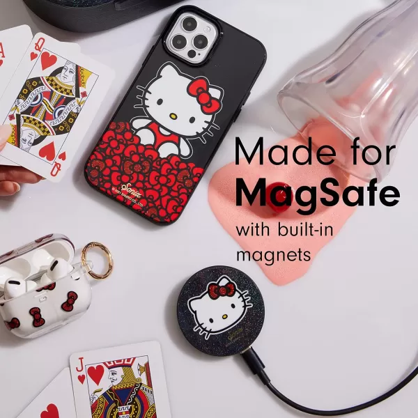 imageSonix x Barbie Phone Case for iPhone 13 Pro Max  12 Pro Max  Compatible with MagSafe  10ft Drop Tested  Totally BarbieSanrio  Classic Hello Kitty