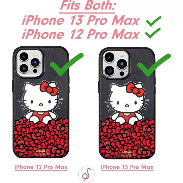 imageSonix x Barbie Phone Case for iPhone 13 Pro Max  12 Pro Max  Compatible with MagSafe  10ft Drop Tested  Totally BarbieSanrio  Classic Hello Kitty